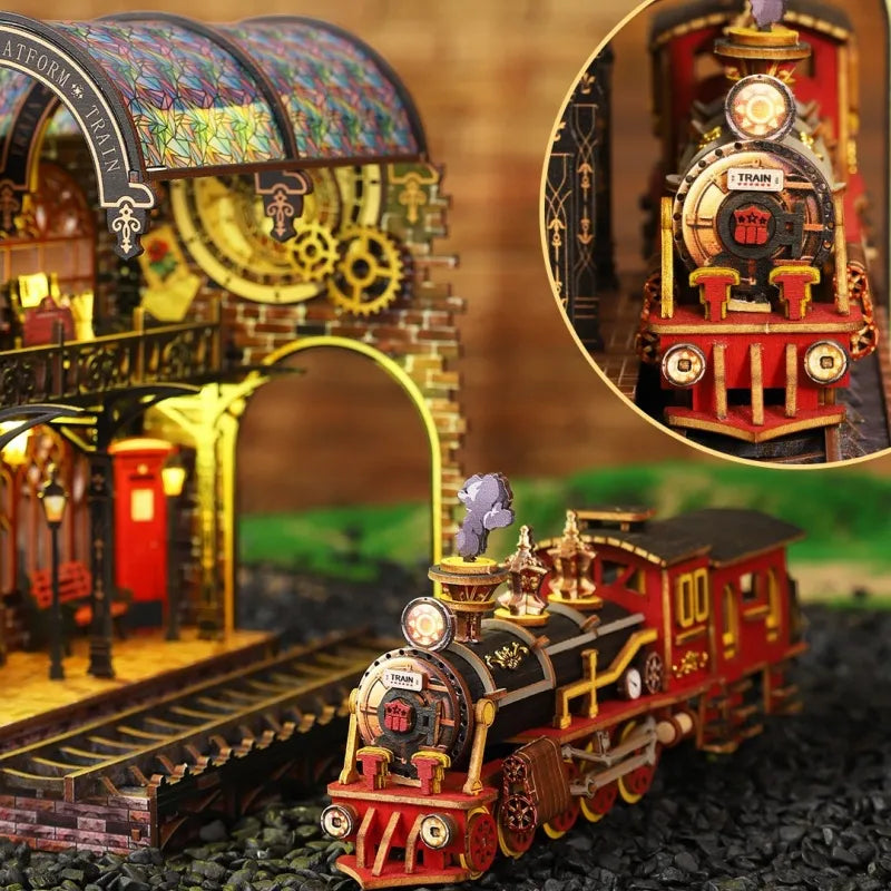 Nahaufnahme des DMiniatur Haus Bausatz - Zero Platform mit reichhaltigen Details