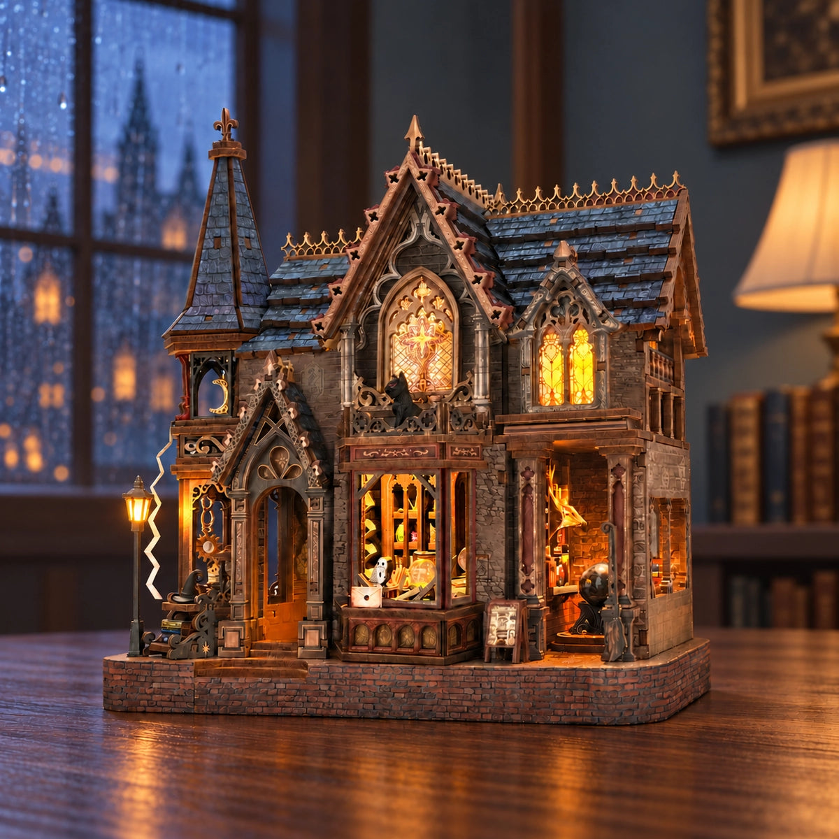 Magic Citadel in un'ambientazione serale