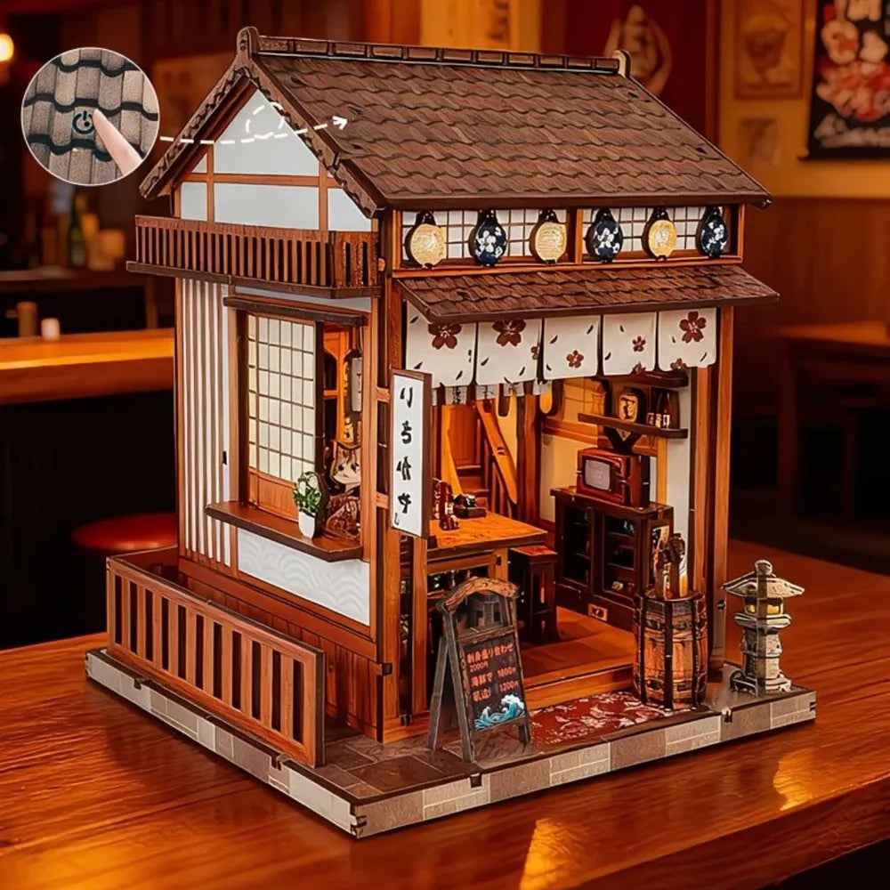 Miniatur Haus - Sakura Curtain Izakaya