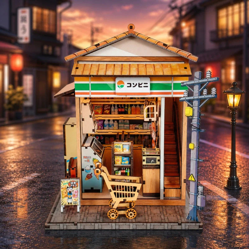 Miniatur Haus - Sakura Vine Alley Convenience Store