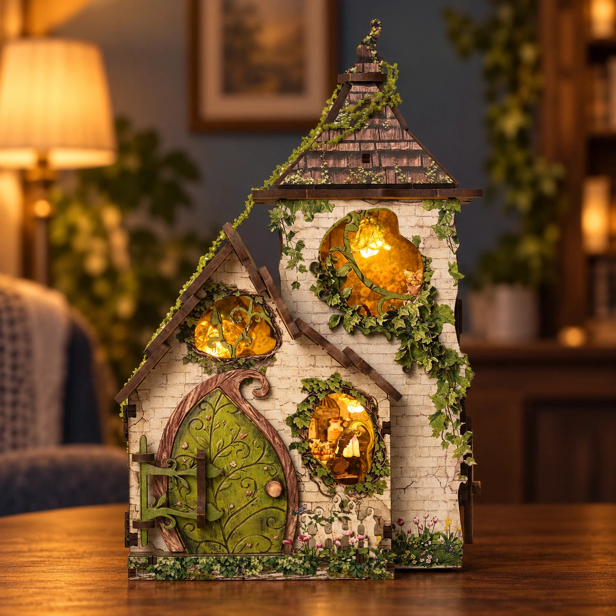 Woodland Haven im warmen Licht einer abendlichen Fotokulisse