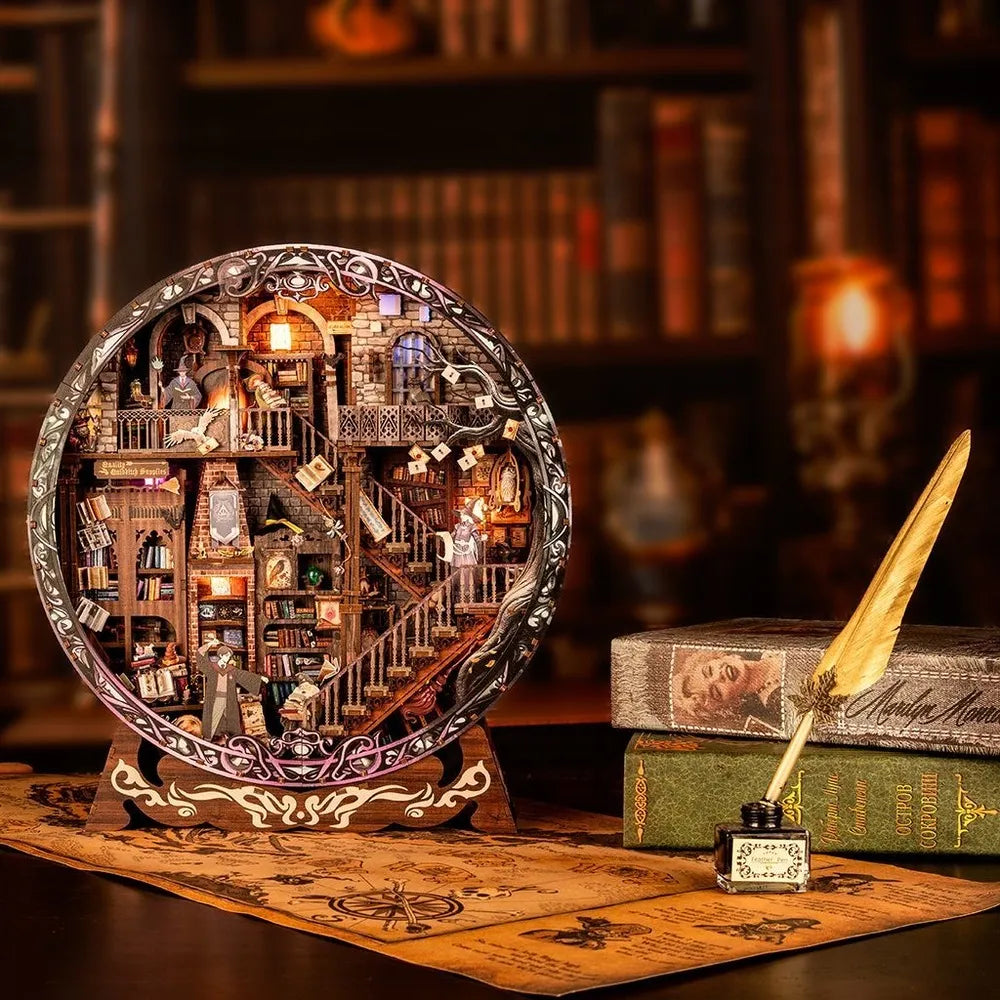 3D Bilderrahmen - Magic Library