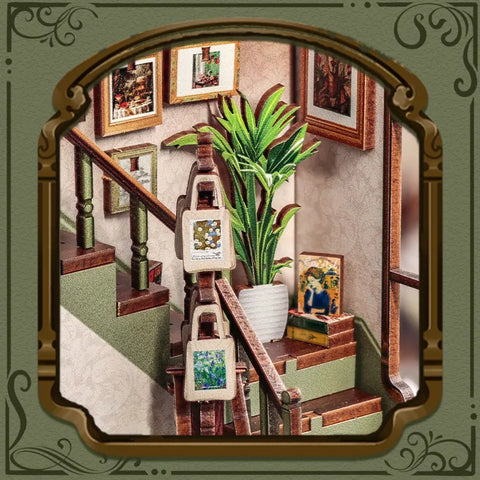 Book Nook - Gallery Bookstore Gesamtansicht mit detaillierter Szenerie