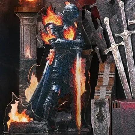 Book Nook - Throne of Blade Gesamtansicht mit detaillierter Szenerie