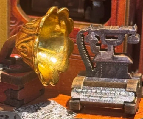 Book Nook - Timeless Antique Shop Gesamtansicht mit detaillierter Szenerie