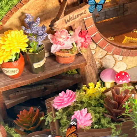 Miniatur Haus Bausatz - The Magic Ring House