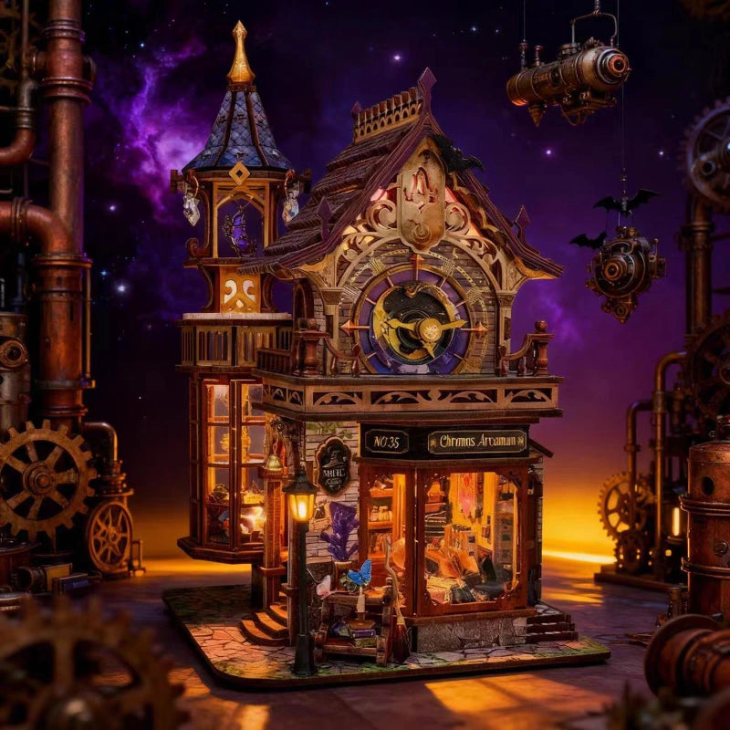 Miniatur Haus Bausatz - Time Magic Club