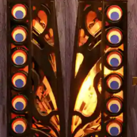 Detailansicht eines dekorativen Elements im Book Nook - Chamber Of Exotic Beasts mit feinen Details