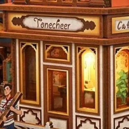 Detailansicht eines dekorativen Elements im Book Nook - Venetian Dreams mit feinen Details
