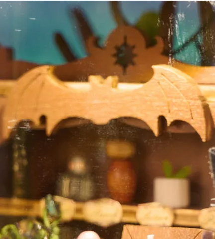 3D Puzzle - Magic Music Box Gesamtansicht mit detaillierter Szenerie