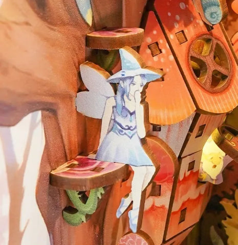 Book Nook - Dorothy's Journey Gesamtansicht mit detaillierter Szenerie