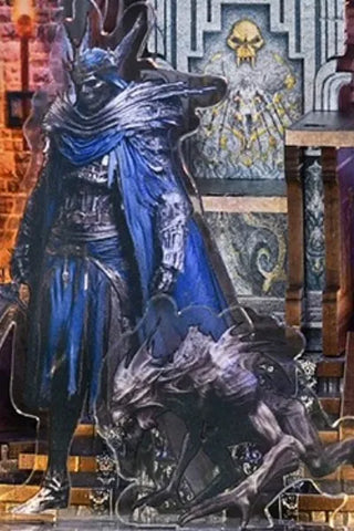 Book Nook - Throne of Bones dekorativ auf einem Schreibtisch platziert