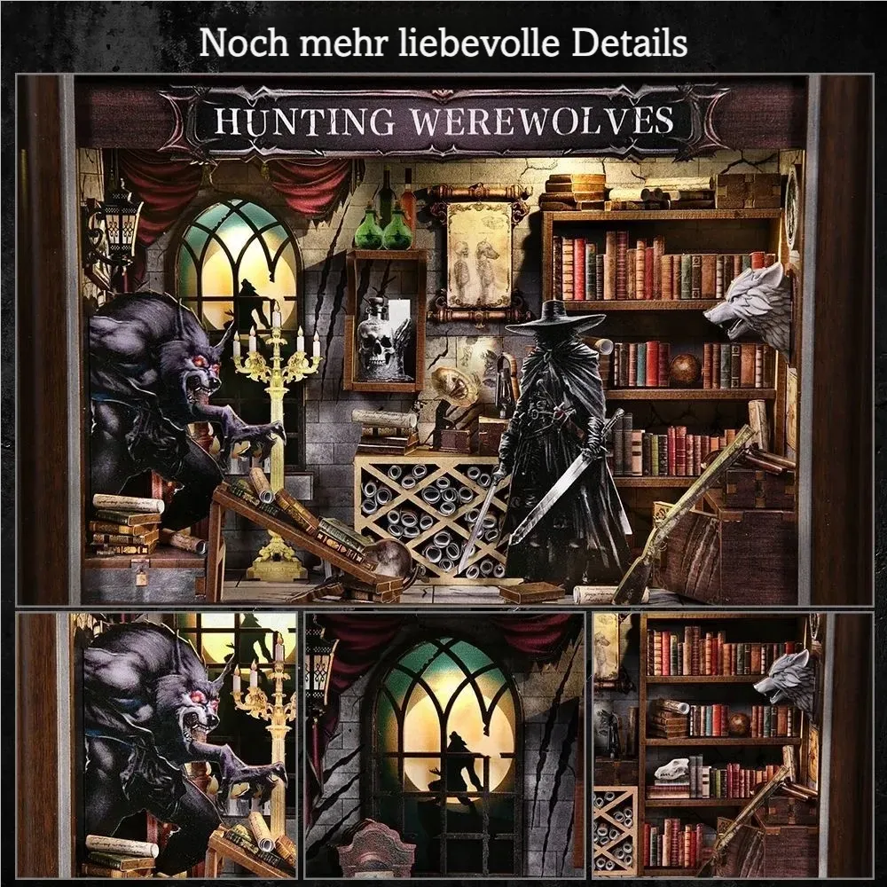 3D Bilderrahmen - Hunting Werewolves