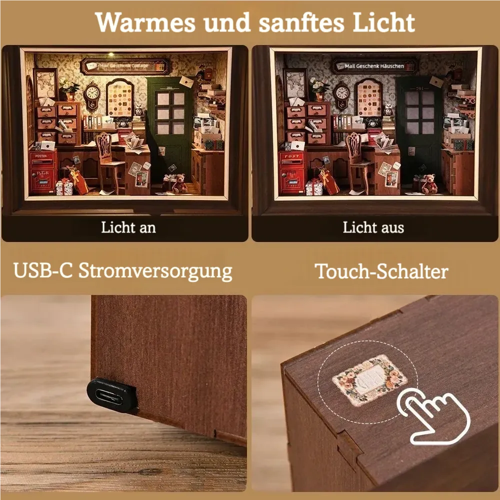 3D Bilderrahmen - Mail Gift Cottage