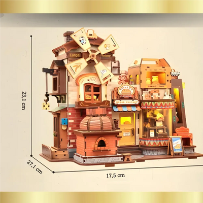 3D Holzpuzzle -Bread Factory