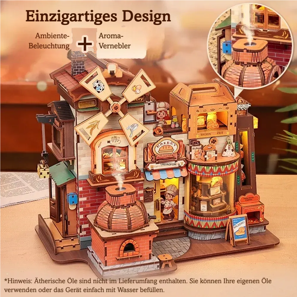 3D Holzpuzzle -Bread Factory