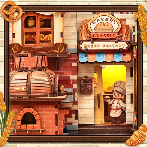 3D Holzpuzzle -Bread Factory