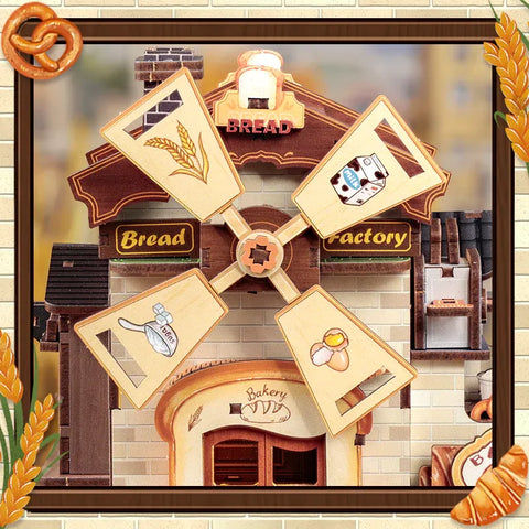 3D Holzpuzzle -Bread Factory