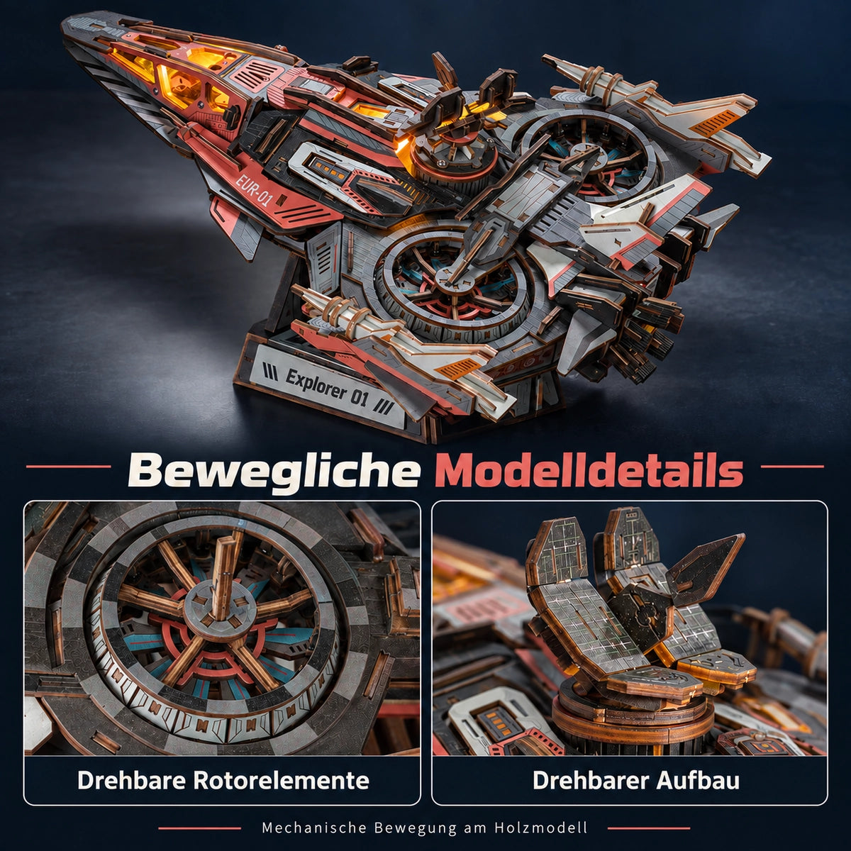 Feature image showing rotating rotor elements and upper assembly