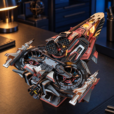 Angled overhead view of Explorer01 and its two rotors