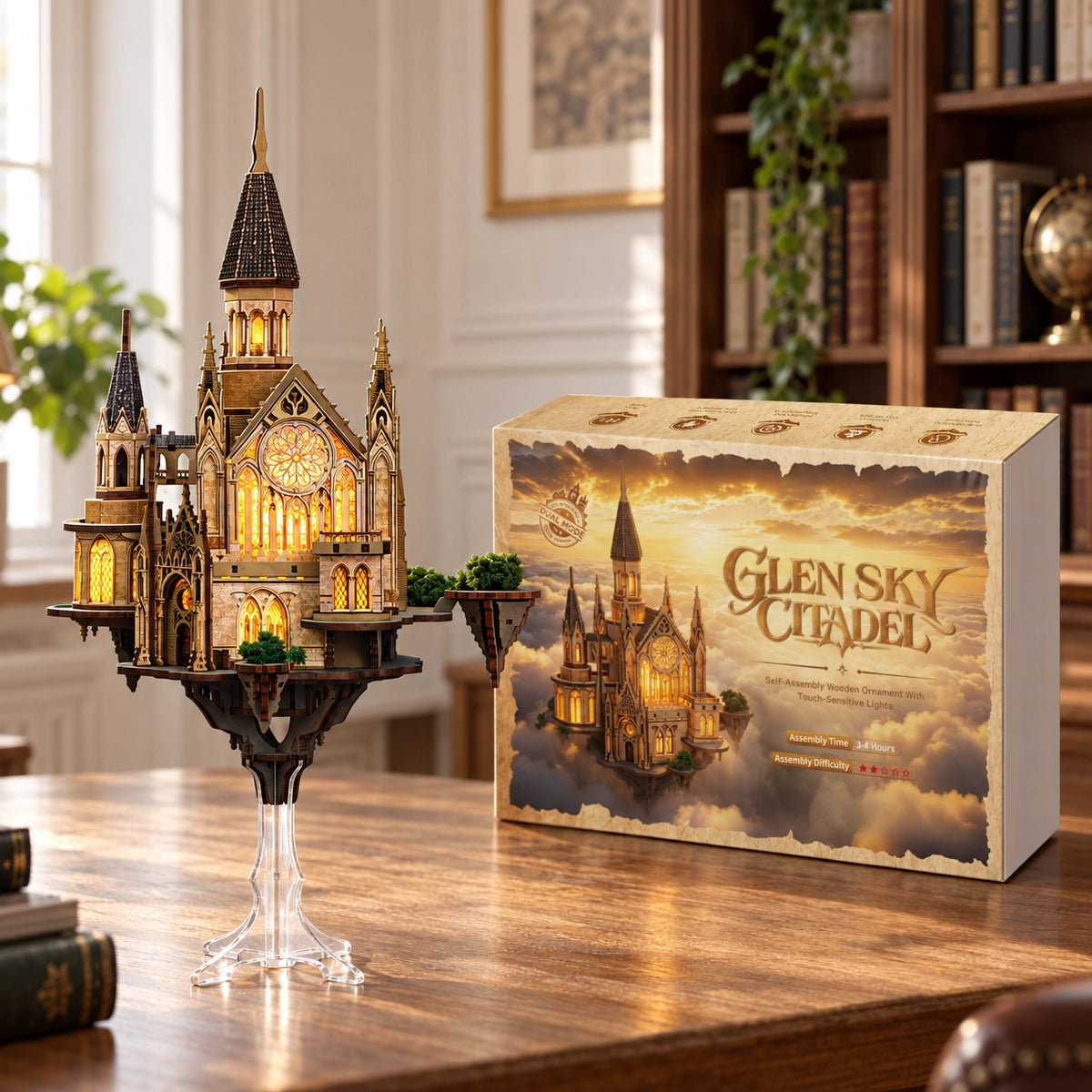 3D Holzpuzzle - Glen Sky Citadel