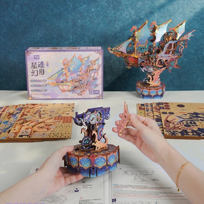 3D Holzpuzzle - Magical Galaxy