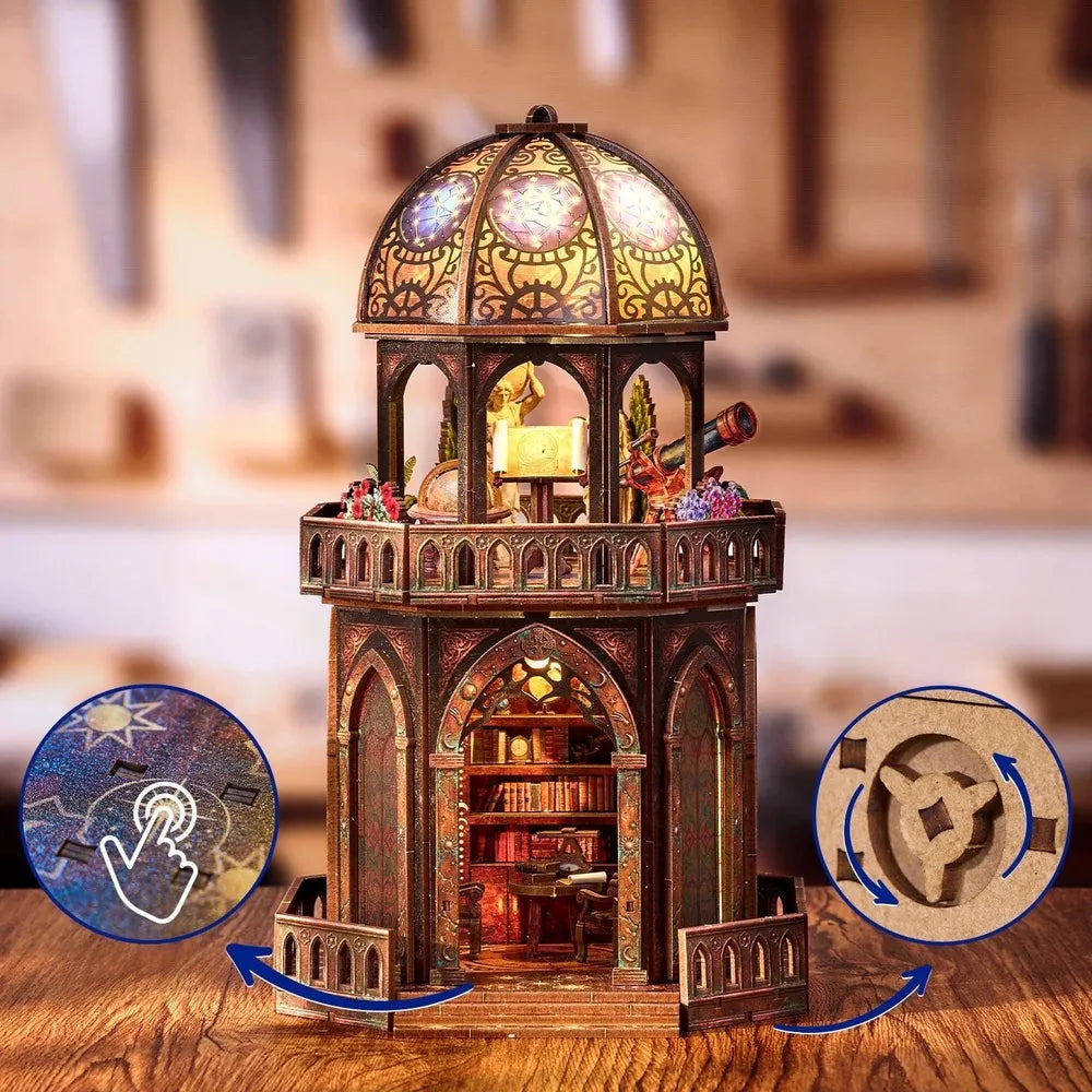 3D Holzpuzzle - Observatory