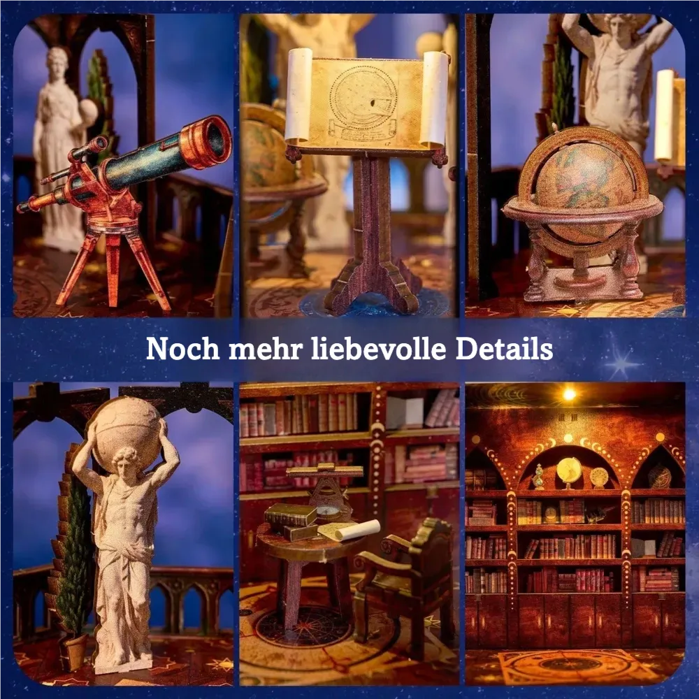 3D Holzpuzzle - Observatory