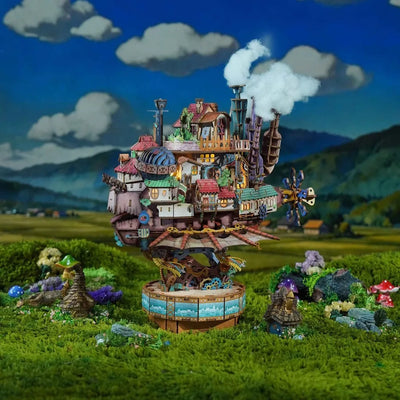 3D Holzpuzzle - Walking Castle