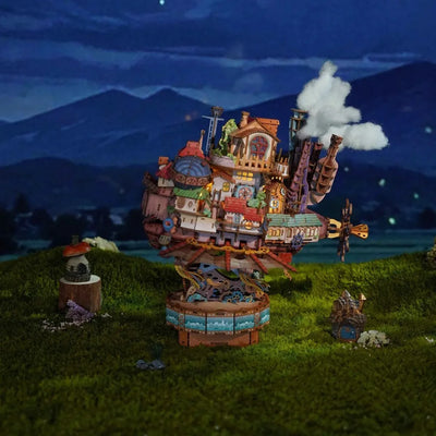 3D Holzpuzzle - Walking Castle
