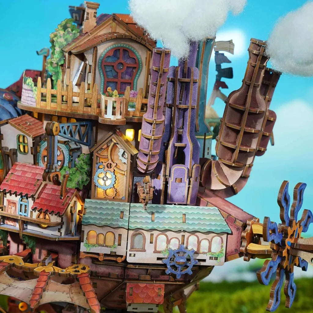 3D Holzpuzzle - Walking Castle