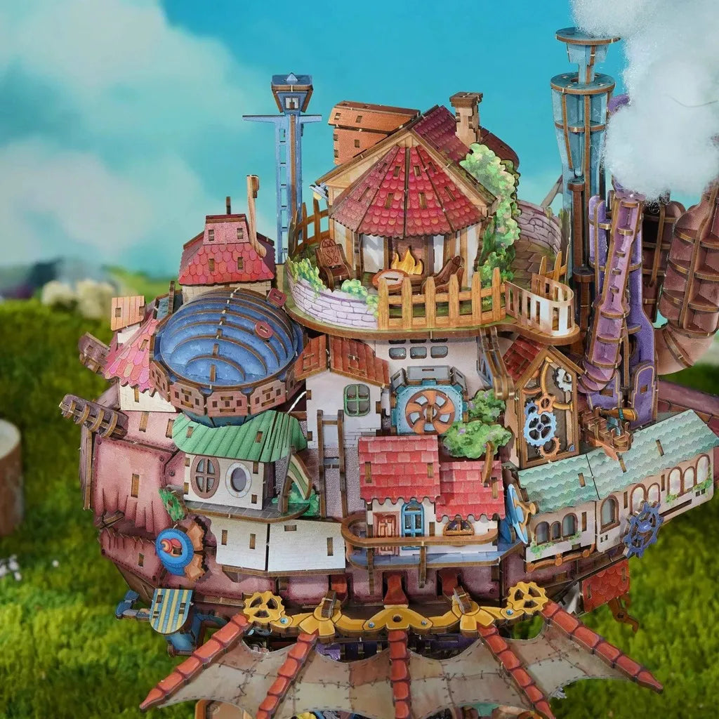3D Holzpuzzle - Walking Castle