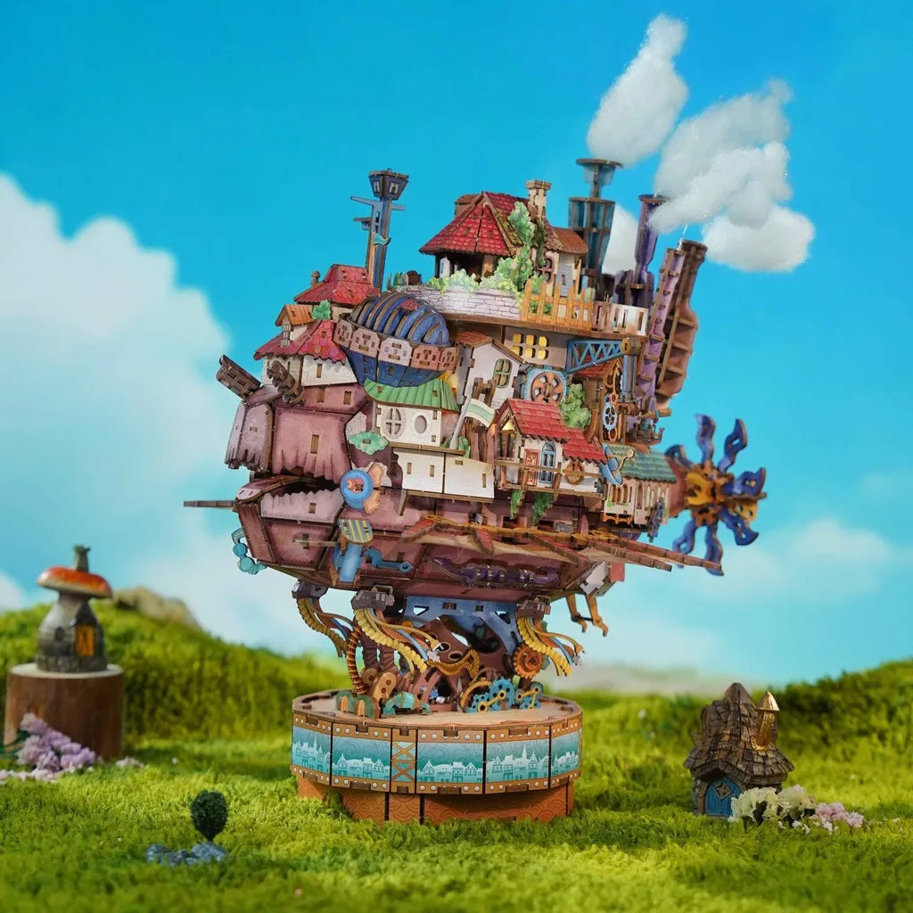 3D Holzpuzzle - Walking Castle