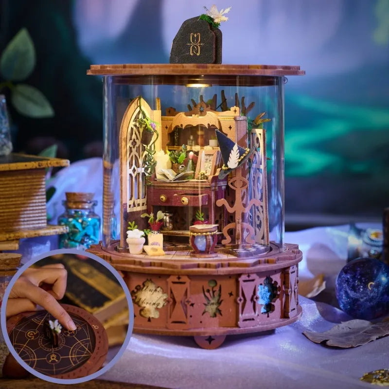 3D Puzzle - Magic Music Box mit Touch-Switch-Lichtfunktion