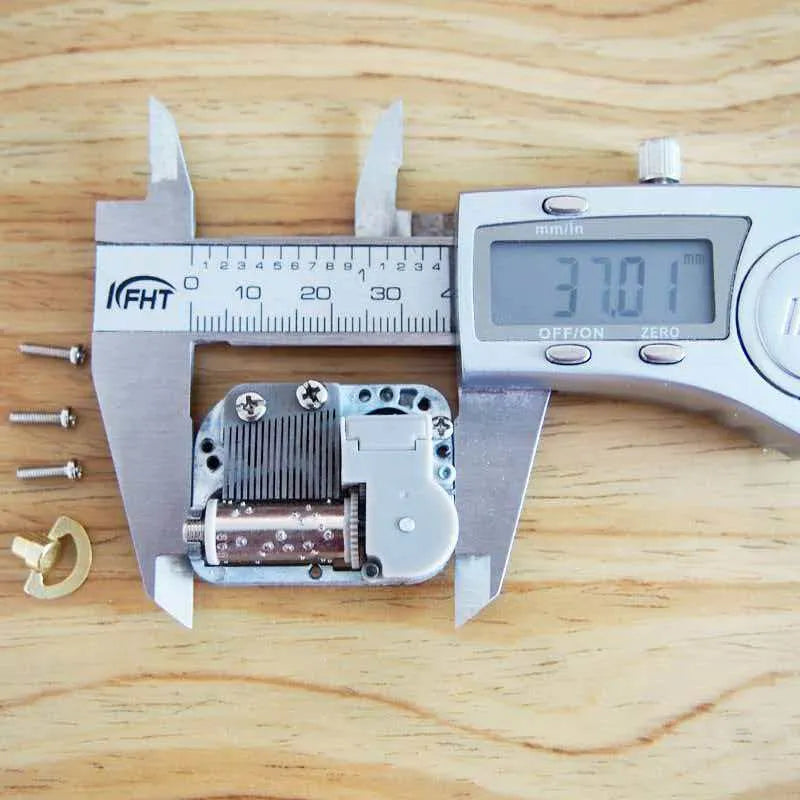 Acryl-Staubschutzhaube & Spieluhr-Mechanismus für Book Nooks
