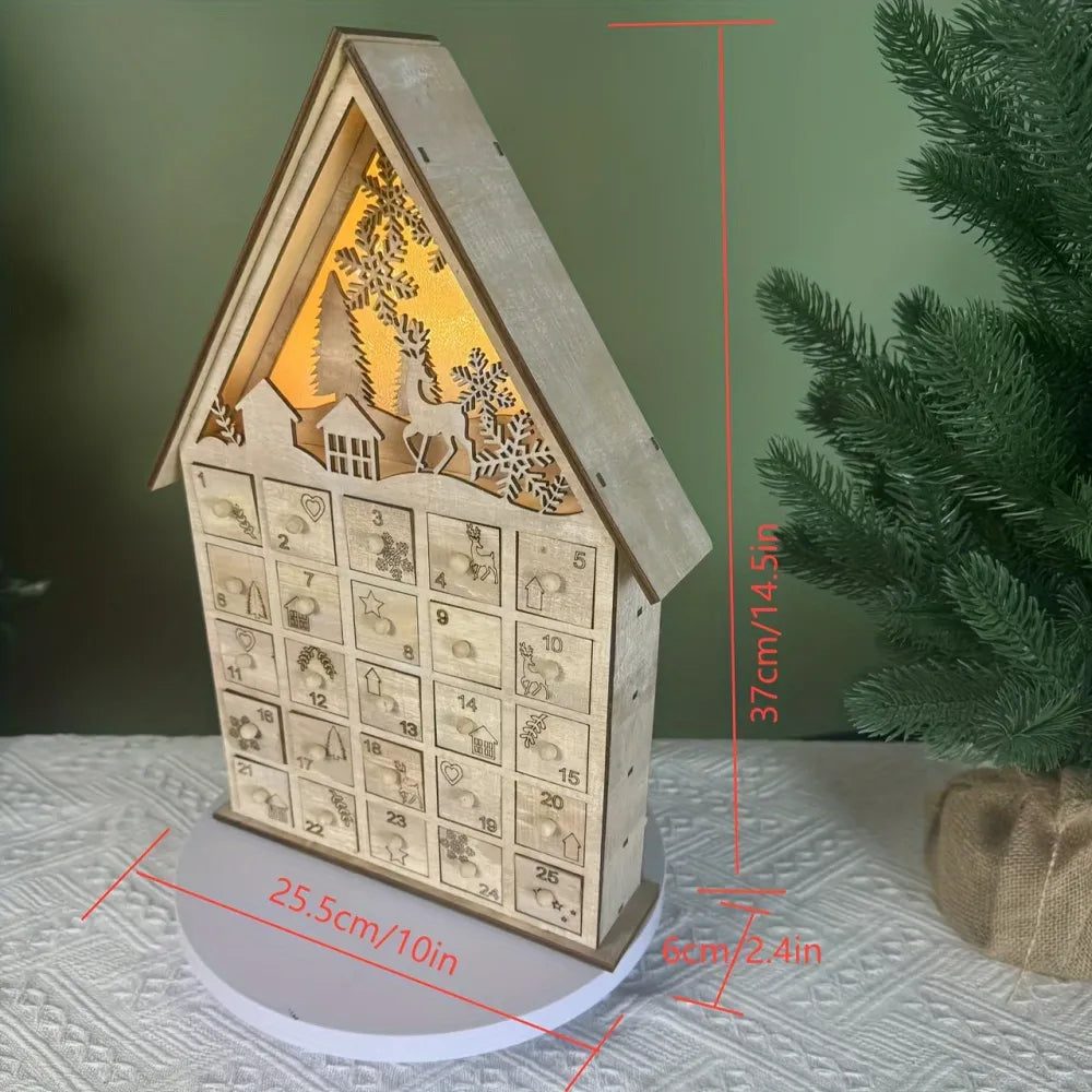 Basel Adventskalender mit detaillierten Abmessungen