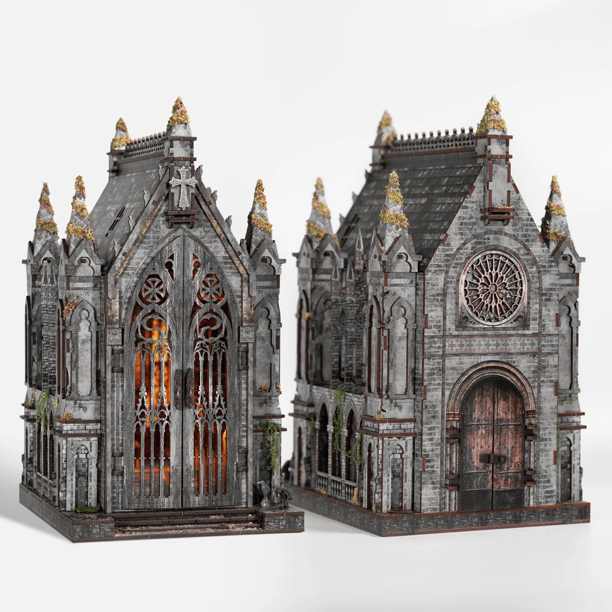 Abandoned Gothic Church accanto alla confezione illustrata