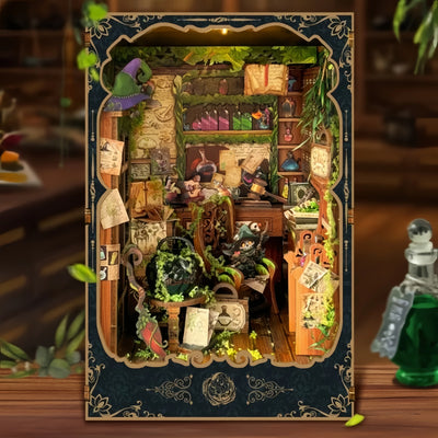Book Nook - Alchemy Diary Gesamtansicht mit detaillierter Szenerie