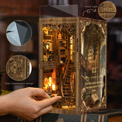 Book Nook - Ancient Book Collection Room mit Staubschutz und langlebigem Design