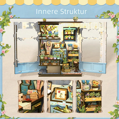 Komponenten des Book Nook - Anna's Blue Blossom  