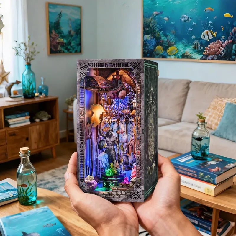 Book Nook - Atlantis Gesamtansicht mit detaillierter Szenerie