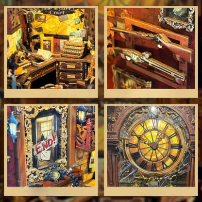 Detailansicht eines dekorativen Elements im Book Nook - Bell's Mystery mit feinen Details