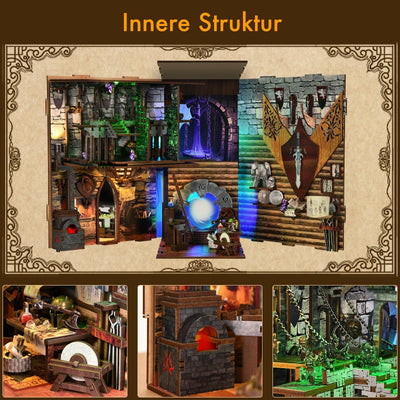 Book Nook - Blade and Magic Innere Struktur
