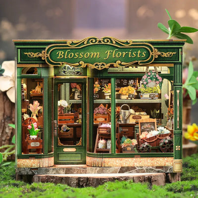 Book Nook - Blossom Florists Gesamtansicht mit detaillierter Szenerie