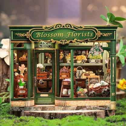 Book Nook - Blossom Florists Gesamtansicht mit detaillierter Szenerie