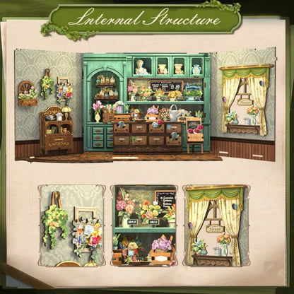 Komponenten des Book Nook - Blossom Florists  