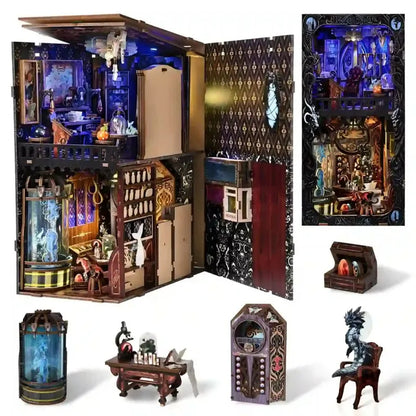 Komponenten des Book Nook - Chamber Of Exotic Beasts  