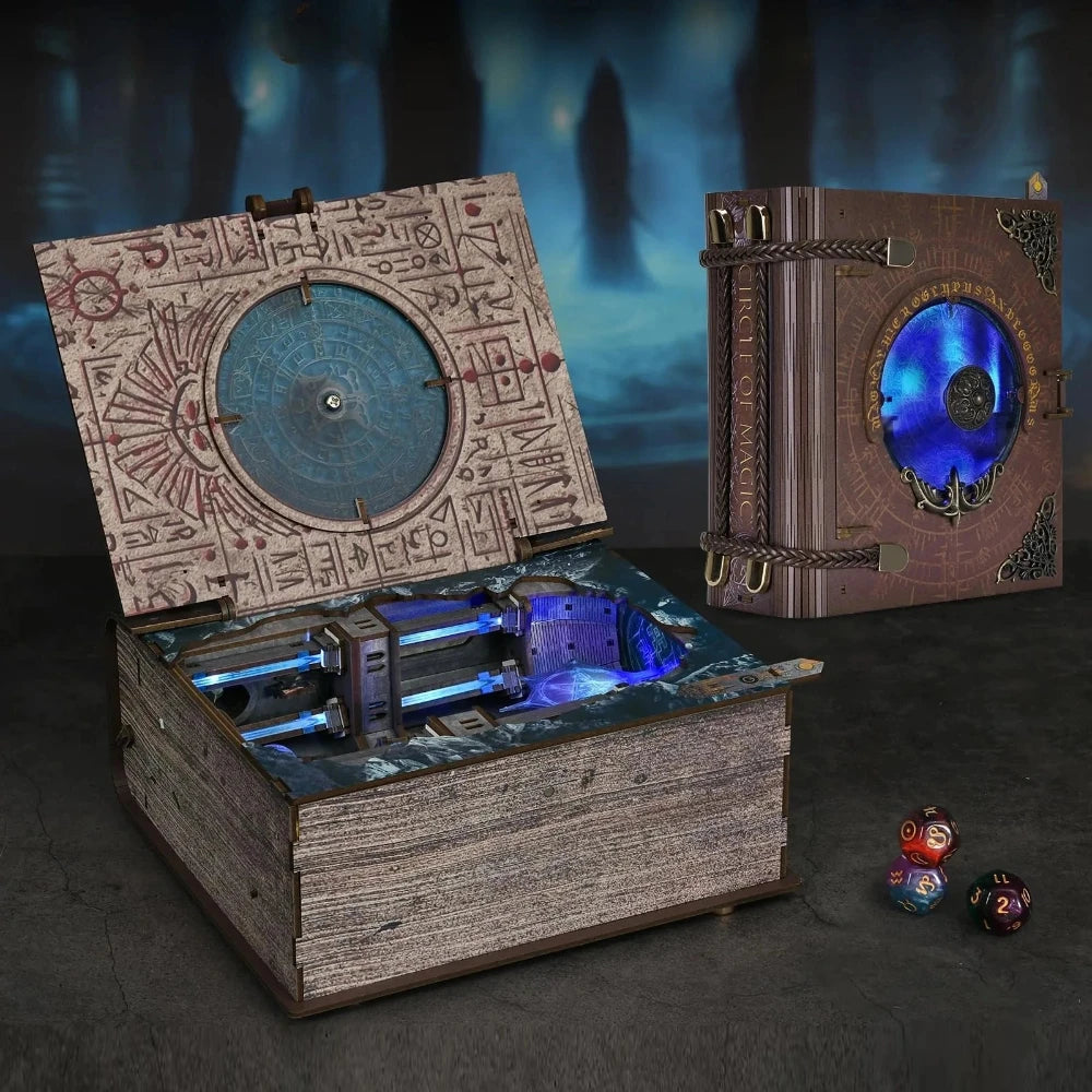 Book Nook - Circle of Magic Gesamtansicht mit detaillierter Szenerie