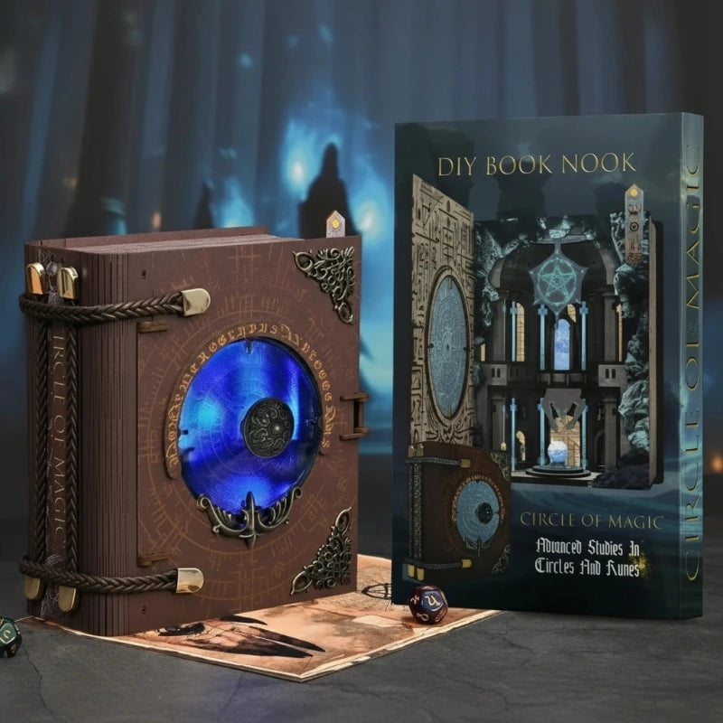 Geschenkverpackung des Book Nook - Circle of Magic für Sammler und als ideales Geschenk