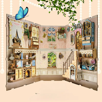 Book Nook - Countryside Diary (Landhaus-Tagebuch) mit seinen detaillierten Komponenten auf booknook.de